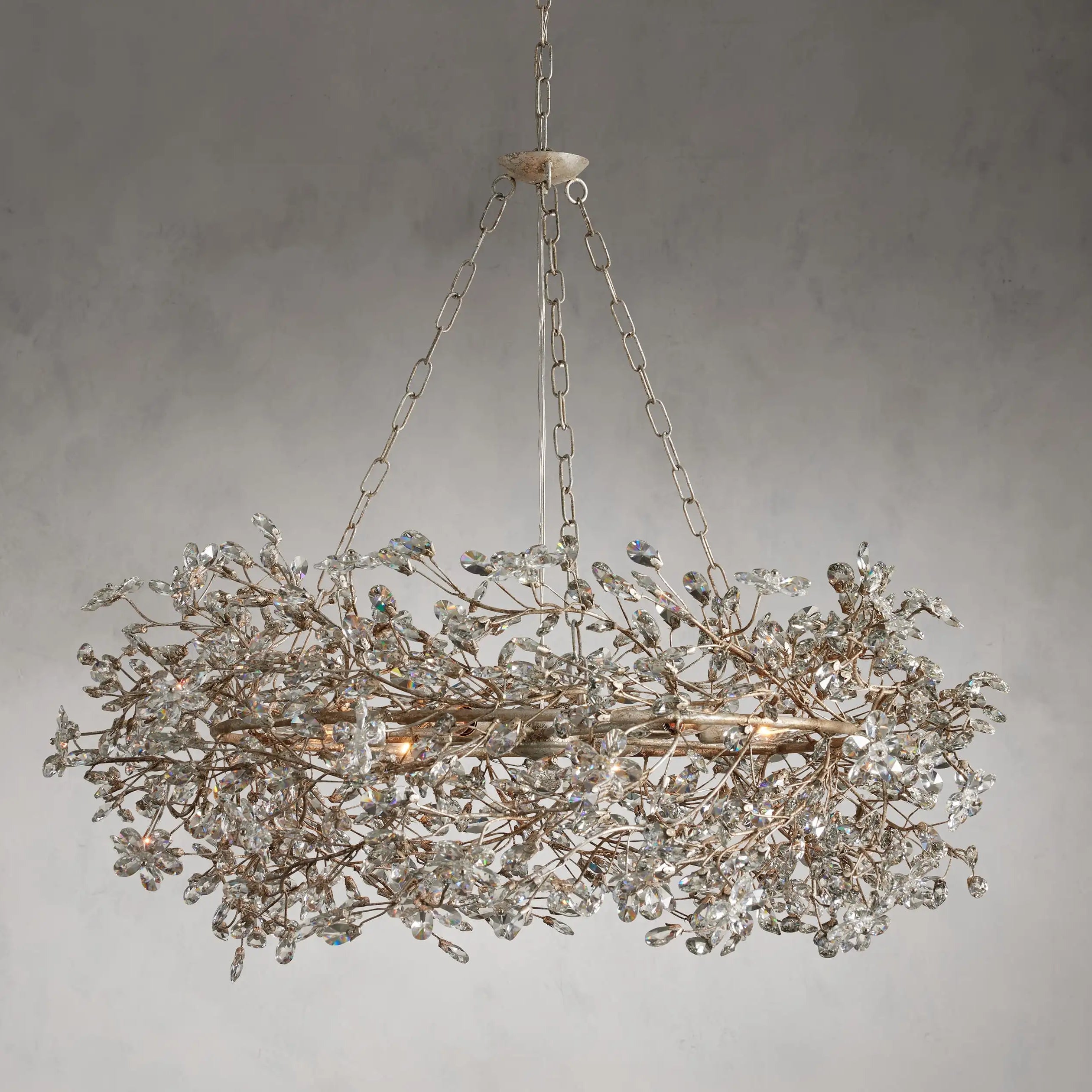 Fiore Crown Chandelier 39", 48", 60"